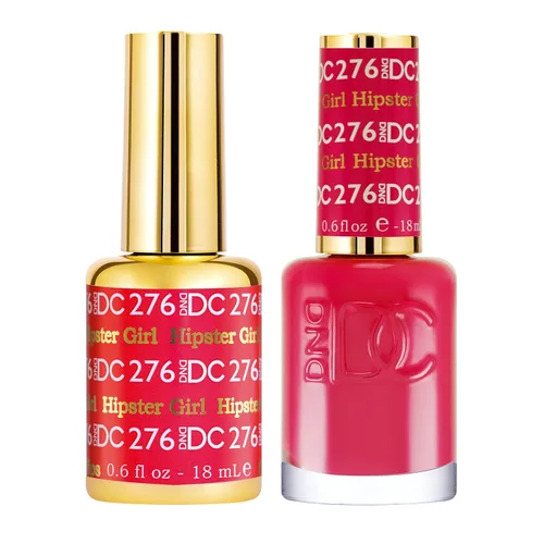Vista 15 de Juego de esmalte de gel DND DC, colección rosa, esmalte de gel UV/LED y laca de uñas de secado al aire, dúo de esmalte a juego sin astillas, 0.5