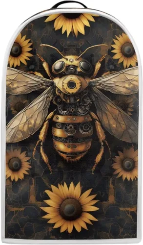 Vista 45 de Talayituse Aztec Tribe Geometric Daisy Print Blender Dust Cover, Fingerprint Protection Cover for Stand Mixer or Coffee Machine, Home Kitchen