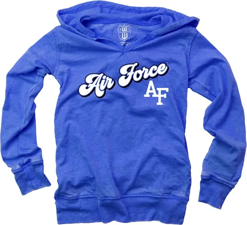 Vista 76 de Wes and Willy NCAA Camiseta con Capucha de Cuello en V para Niñas