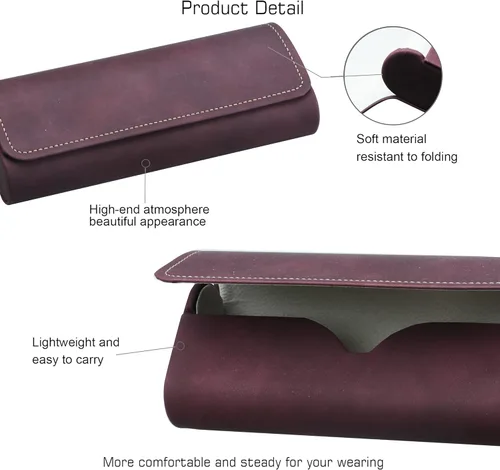 Vista 2 de Funda rígida para gafas y gafas de sol para hombres mujeres y niños