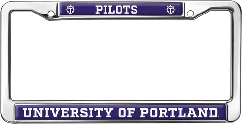 Vista 296 de Texas A&M University - Texarkana Mascot - Marco de metal estándar para placa de matrícula de tamaño completo