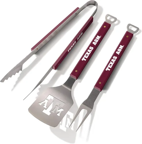 Vista 18 de YouTheFan NCAA Spirit Series - Juego de barbacoa de 3 piezas