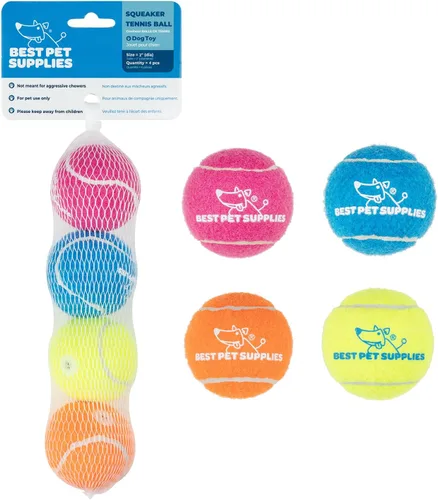 Vista 34 de Best Pet Supplies - Juguete masticable con chirriante interactivo para perros, juguetes ideales para perros que mastican, para perros pequeños
