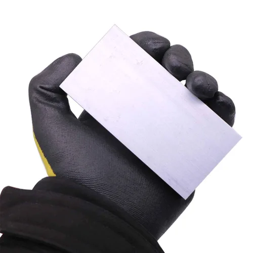 Vista 3 de 5 piezas de barra cuadrada de aluminio de 1 pulgada x 2 pulgadas, 4 pulgadas de largo + 0/-.05 pulgadas 6061 placa de uso general, T6511 sólido