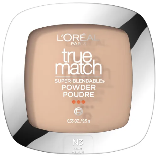 Vista 33 de L 'Oreal Paris, True Match, Polvo, 0.33 onzas, Alabaster