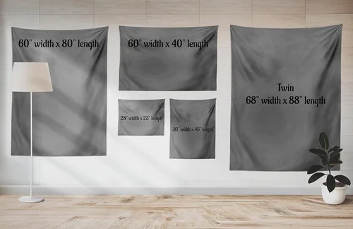 Vista 2 de clásico tocadiscos Decor Tapestry by ambesonne, estilo arte pop Old School Record Player con Trippy Zigzag Música parte, para colgar en la pared