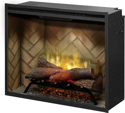 Dimplex Revillusion® Caja de Fuego Eléctrica Empotrada de 30" (Modelo: RBF30), 4435/6739/8786 BTU, 120/208V/240 Voltios, 1375/1975/2575 Vatios