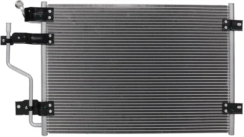 Vista 2 de SCITOO Radiador 1553 + Condensador 4579 Compatible con Ram 2500 1994-1997 y Ram 3500 1994-1997