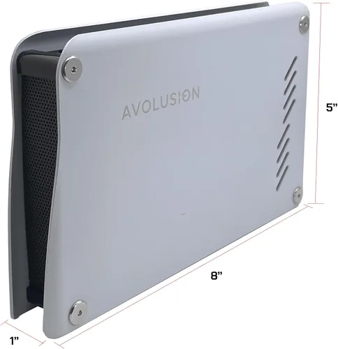 Vista 3 de Avolusion Disco duro externo USB 3.0 de la serie M5 de 12 TB para PC de sobremesa WindowsOS