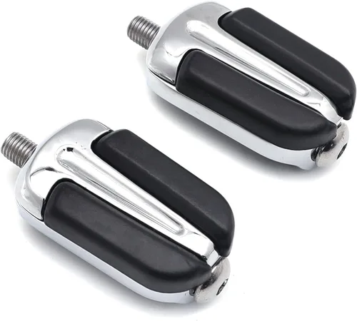 Vista 3 de HTTMT 216-105- 2 clavijas cromadas para palanca de cambios compatibles con todos los modelos Harley Davidson