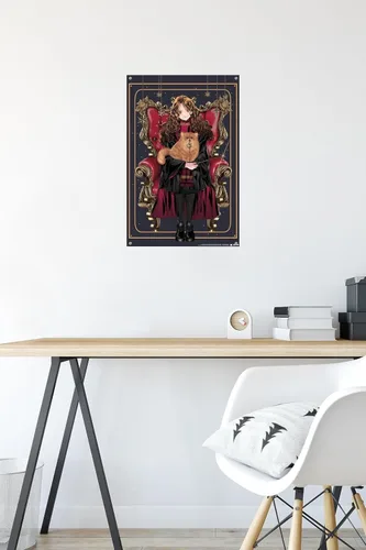 Vista 6 de Trends International The Wizarding World: Harry Potter - Dynasty Hermione Wall Poster, 14.72" x 22.37", Premium Poster & Push Pin Bundle
