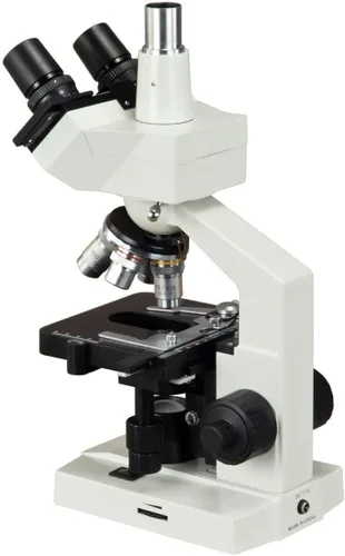 Vista 3 de OMAX Microscopio compuesto biológico trinocular 40X-1600X con la luz reemplazable del LED