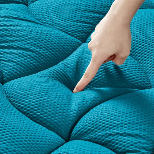 Vista 18 de SLEEP ZONE Cubrecolchón refrescante tamaño Twin para cama individual, funda de colchón fresca zonificada de primera calidad, protector de colchón