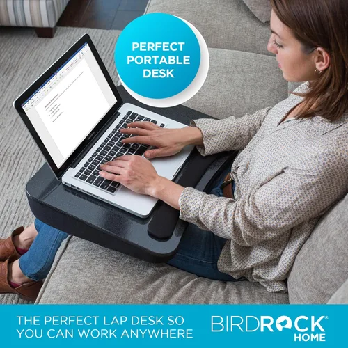Vista 4 de Soporte para computadores portátiles, multiusos, compatible con portátiles de hasta 17 pulgadas, de Sofia+Sam