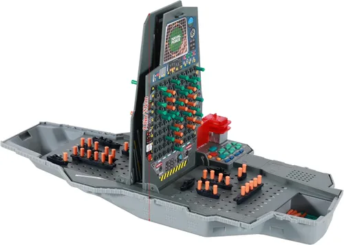 Vista 8 de Juego de mesa de batalla de mar parlante con efectos de luz y sonido, juego de estrategia de batalla naval electrónico con diseño de 200 barcos