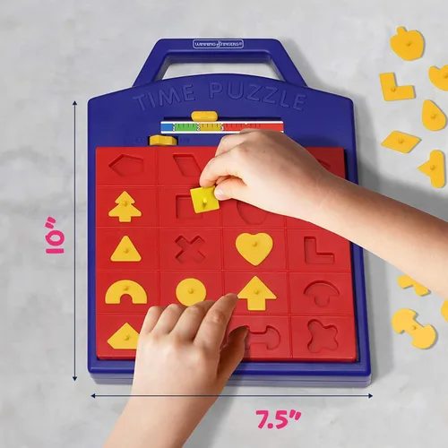 Vista 3 de Winning Fingers Juego de Rompecabezas de Formas – Juego de Mesa Emergente con Rompecabezas de Formas - Juegos de Concentración para Dos Jugadores