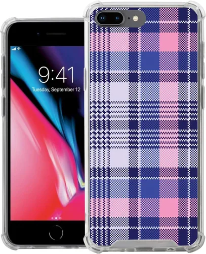 Vista 20 de CasesOnDeck - Funda compatible con Apple iPhone 8 Plus iPhone 7 Plus (5.5 pulgadas) iPhone 8 Plus, funda de poliuretano termoplástico flexible
