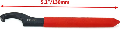Vista 2 de Llave inglesa C llave de gancho para tuerca redonda de 0.866-1.024 in -2 piezas
