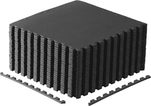 Vista 28 de CAP Puzzle Exercise Mats 1/2” Thick EVA Interlocking Foam Tiles for Home Gym Flooring Multiple Options
