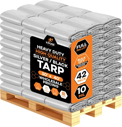 Vista 106 de Xpose Safety - Lona de poliéster resistente, 0.394 pulgadas de grosor, resistente al agua, con protección contra rayos UV, reversible