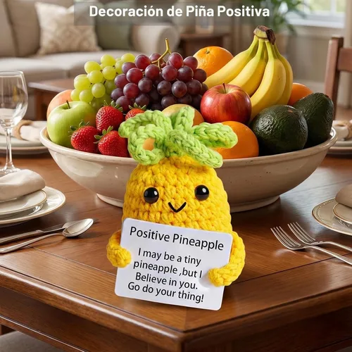 Vista 7 de 2 piezas de piña de apoyo emocional positivo, regalos de piña para mujeres
