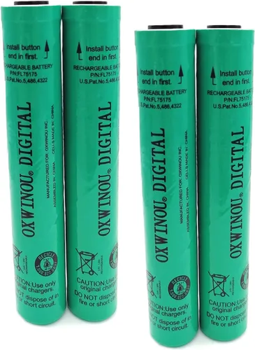 Vista 7 de XUNTU Batería de 3.6 V 1800 mAh 75175 compatible con Streamlight Stinger DS LED HP XT 75175 75375 75813 75810 PolyStinger Pelican M9 FL126 linterna