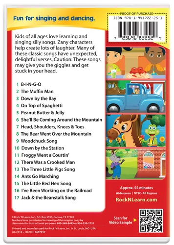 Vista 2 de Silly Songs & Sing-Alongs by Rock 'N Learn