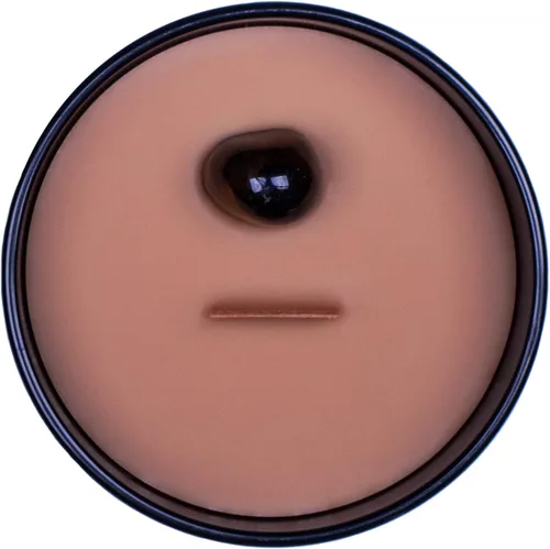 Vista 4 de Naturally Wicked Vela de coraje fascinante con cristal, mecha de madera y caja de regalo