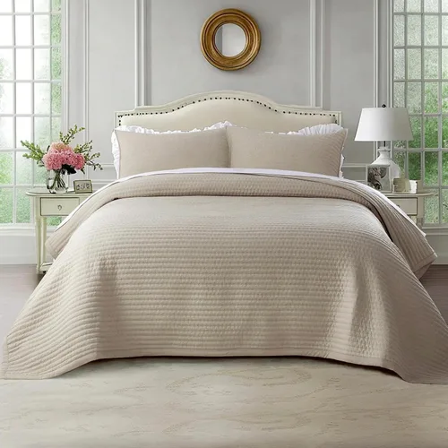 Vista 15 de KASENTEX - Juego de edredón suave con relleno alternativo de microfibra (blanco), lavable a máquina, unicolor, tamaño matrimonial/queen con 2 Gris