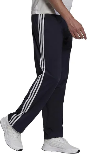 Vista 3 de adidas Men's Essentials Warm-up Open Hem 3-Stripes Tracksuit Bottoms