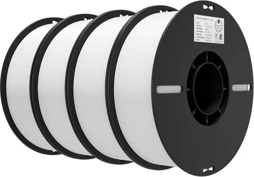 Vista 20 de Creality Filamento para Impresora 3D, Paquete de Filamento PLA de 1.75mm para Impresión 3D, Filamento PLA para Impresoras 3D Ender, Sin Enredos