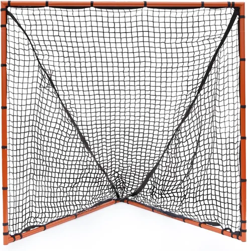 Champion Sports Portería de lacrosse para patio trasero con red de tamaño oficial - 6 x 6 pies