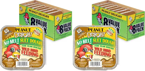 Vista 10 de C&S Peanut Delight Masa de Sebo Sin Derretir 11.75 Onzas, Paquete de 8