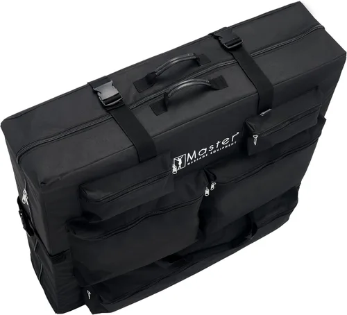 Vista 8 de Master Massage - Funda de transporte universal para mesa de masaje, 5 bolsillos para mesa de masaje, 25-32 pulgadas, color negro