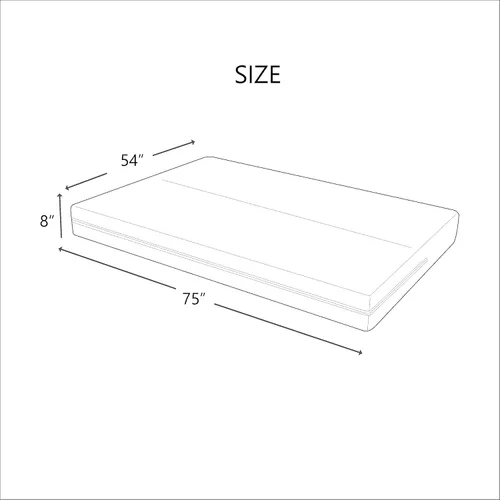 Vista 9 de LANE LINEN Fundas de futón tamaño completo, fundas deslizables 100% algodón, funda de colchón tamaño completo para sofá cama futón, funda de sofá