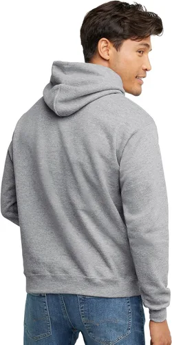 Vista 2 de Hanes Sudadera con capucha Ecosmart para hombre, sudadera de forro polar de peso medio, sudadera con capucha para hombre