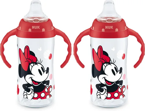Vista 13 de NUK Disney Princess - Vaso grande para aprender, 10 onzas, paquete de 2 unidades, sin BPA, a prueba de derrames