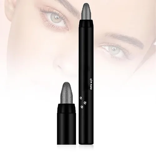 Vista 16 de Sombra de ojos en barra brillante, 16 sombras de ojos resaltadoras en lápiz, sombra de ojos con brillo impermeable, lápiz delineador de ojos, sombra