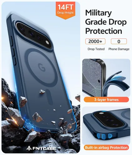 Vista 81 de FNTCASE - Funda para teléfono 18 Pro, funda para teléfono 17 Pro, compatible con Magsafe