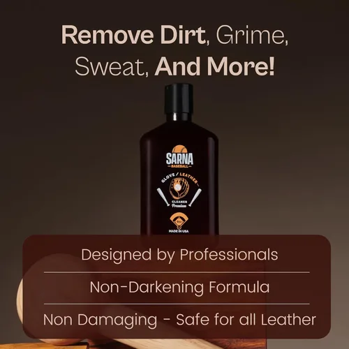 Vista 2 de SARNA BASEBALL Glove & Leather Cleaner and Conditioner, 8 Oz