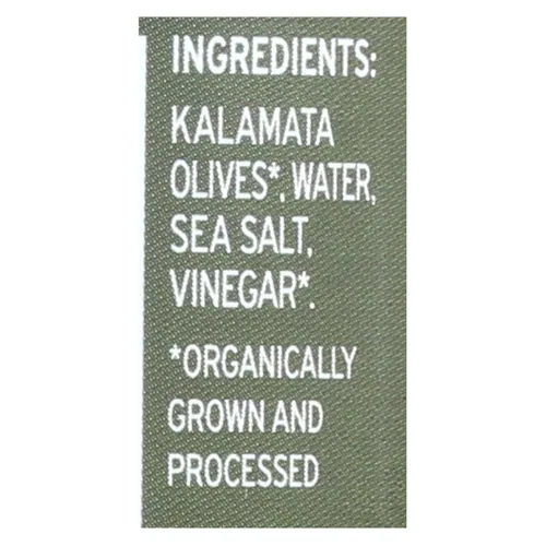 Vista 3 de GAEA Aceitunas Kalamata orgánicas sin hueso - Original - 5.6 oz - Caja de 8 - Sin OMG - De Grecia
