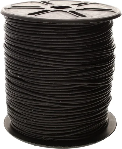 Vista 70 de The Beadsmith Cordón de cuero – Negro – Bobina de 0.039 in – 5 yardas/5.0 ft – Tanga de cuero indio ideal para trenzar, cuentas, collares, cordones
