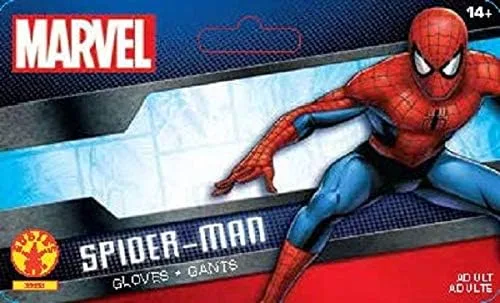 Vista 3 de Rubie 's Disfraz de los hombres Marvel Universe Guantes Spiderman para adulto