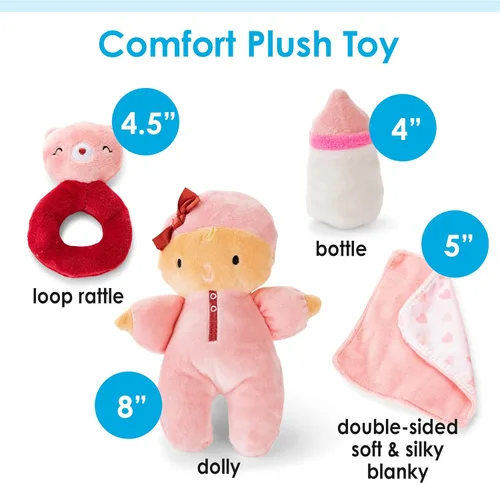 Vista 4 de Simple Joys by Carter's Unisex Babies' Plush Playset