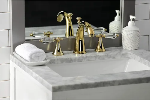 Vista 7 de Aqua Eden KS2972WLL - Grifo de baño de 8 pulgadas, latón pulido