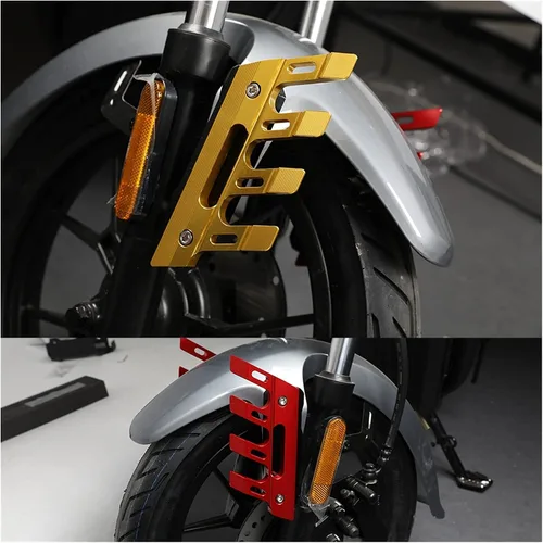 Vista 7 de XLNB Protector de guardabarros delantero de motocicleta para guardabarros inferior para Bajaj Pulsar 200 NSPulsar 200 RS200 AS anticaída