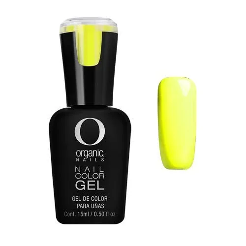 Vista 2 de Organic Nails Gel Color Group Glow It (azul brillante)