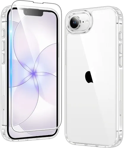 Vista 216 de FNTCASE para iPhone Air Case Clear: Fundas magnéticas para teléfono con protector de pantalla a prueba de caídas, compatibles con Magsafe, delgadas