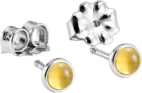Vista 11 de Aretes pequeños de plata de ley para cartílago, tragus, hélix, múltiples piercings hipoalergénicos, piedra natal para mujer, juego de bisel