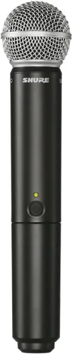 Vista 8 de Sistema de micrófono inalámbrico Shure BLX24/SM58 - Vida de batería de 14 horas, rango de 300 pies, UHF Incluye micrófono vocal de mano SM58